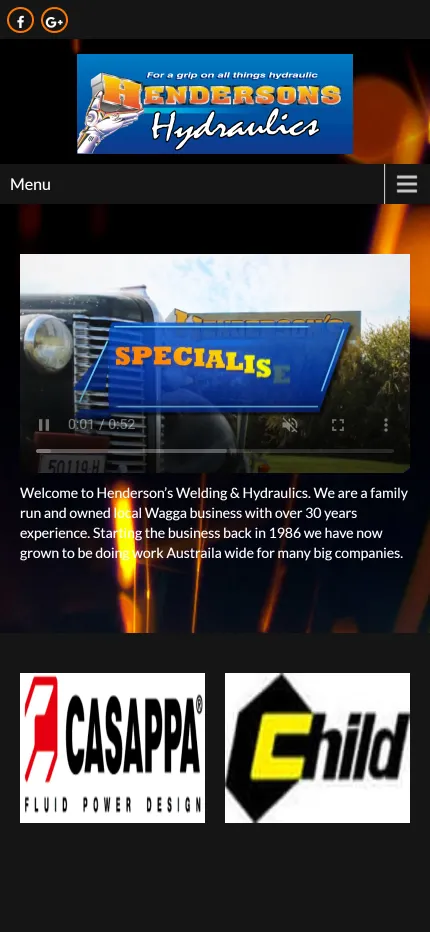 Henderson's Hydraulics mobile