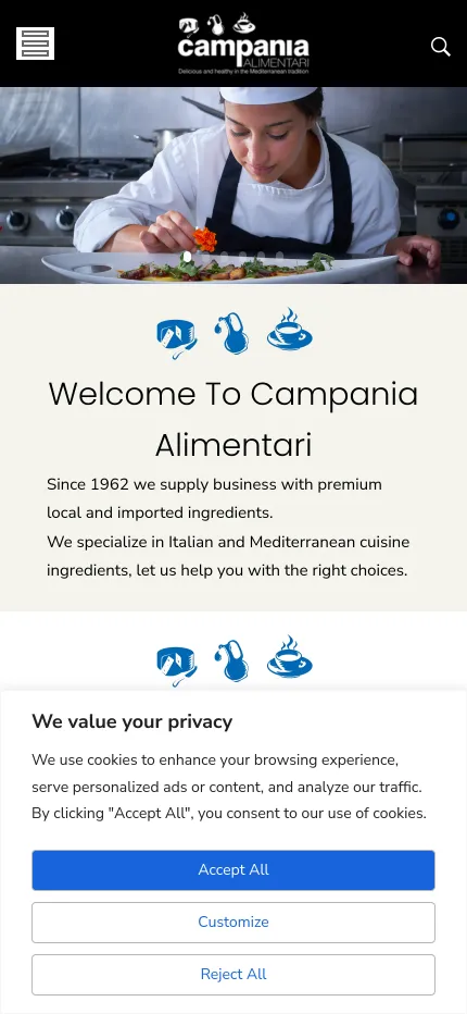 Campania Alimentari mobile